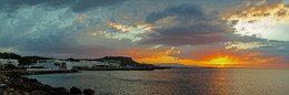 Sonnenuntergang auf dem Mittelmeer / ***