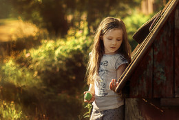 Abend im Dorf ... / ***