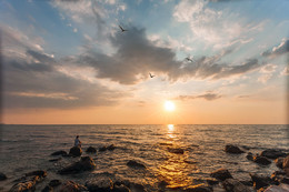 Bei Sonnenuntergang / ***