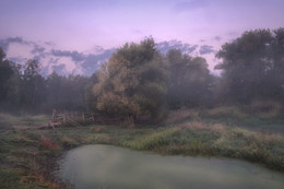 Brücke im Nebel / ***