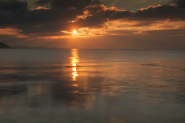 Abendstimmung am Meer / ***