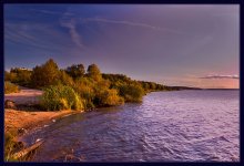 Im Vorgriff auf den Sonnenuntergang. / ***