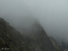 Es gibt eine oblakmi ... / Tatry.Slovakija.