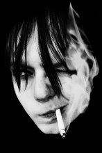 &quot;Porträt eines Mannes, der raucht&quot; / ***