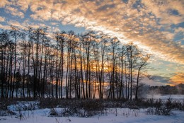 Sonnenuntergang im Winter / ***