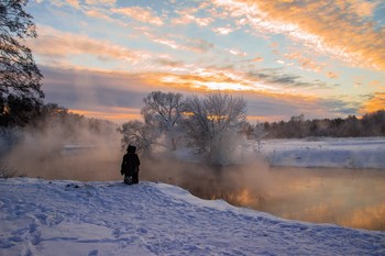 Sonnenuntergang im Winter / ***