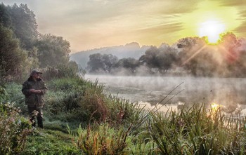 Am Morgen Fischerei / ***