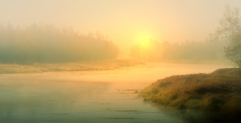 Nebligen Morgen ... / ***