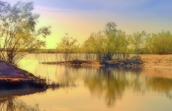 auf dem Fluss ... / ***