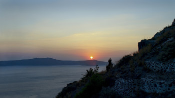 Sonnenuntergang in Santorini / ***