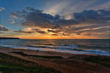 Abendstimmung am Meer / ***