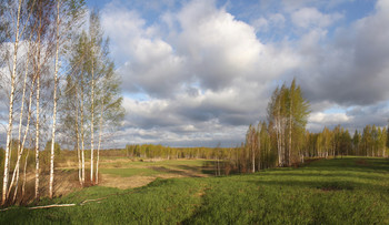 Russische Landschaft. / ***