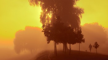 Auf dem Spaziergang / ***