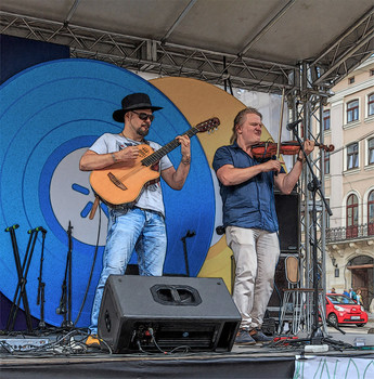 Street music by Leopolis Jazz Fest 2019 / ***