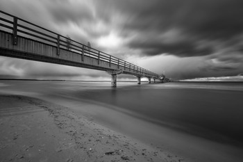 Seebrücke / Seebrücke an der Ostsee