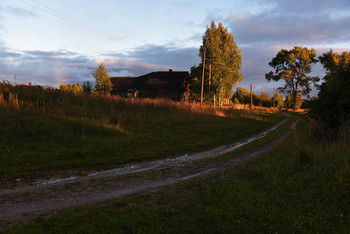 Nach der regen ... / ***