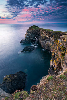 Dolphin Bay / Heite zeige ich euch ein Bild aus dem letzten Sommer in Wales. Der Titel für dieses Bild rührt daher, weil an dem Paltz an dem das Bild entstand, ein perfekter Platz zum beobachten von Delphinen von Land aus ist.