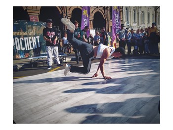 Dance battle / Hip-Hop, break-dance. Sergiev Posad.