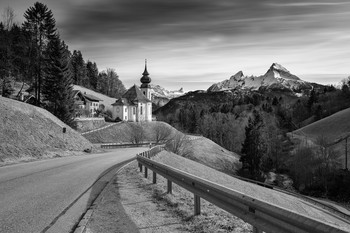 Maria Gern / Wahlfahrtskirche in Maria Gern, Berchtesgarden.