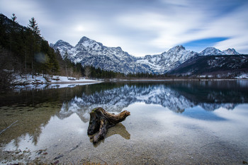 Almsee / Almsee im Winter.