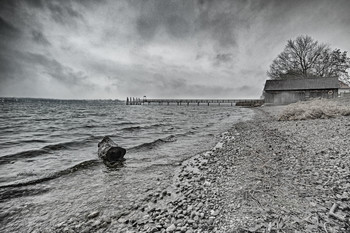 Die Schlechtwetterfront kommt / Kurz vor Winter in Bavaria