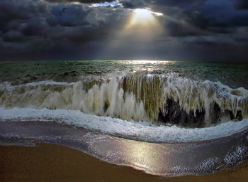 Storm sky Nebel verbirgt ... / ***