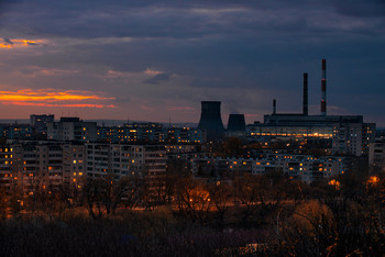 Nacht in der Stadt ... / ***