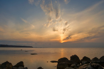 Abendstimmung am Meer / ***