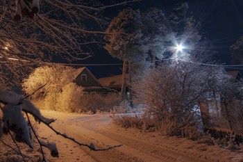Winter im Dorf / ***