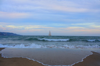 Am Meer / An der Costa Brava/ Spanien.