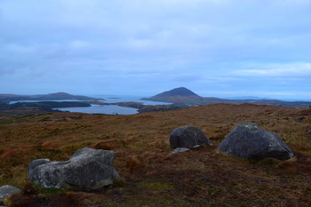 Nationalpark / Der Connemara Nationalpark in Irland.