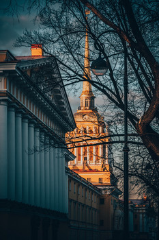 the colors of evening Petersburg / No comments.