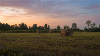 Abend auf dem Gebiet / ***