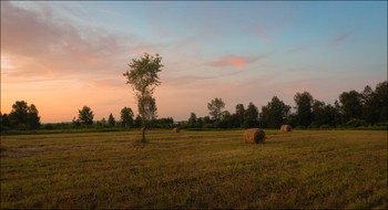 Abend auf dem Gebiet / ***