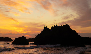 Malibu / Taken at dusk in Malibu, CA