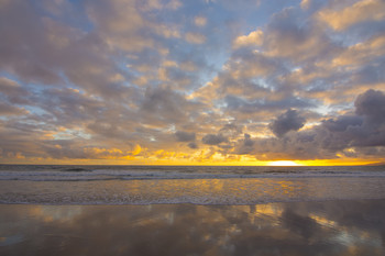 Winter Pacific / Pacific Ocean right after a storm