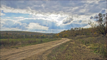 Straße zum Herbst / ***