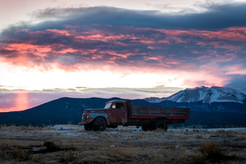 One More Day / This old truck was taken near Divide, Colorado at sunrise.