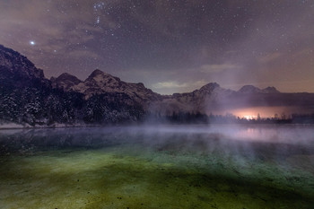 Almsee / Sternenfotografie am Almsee in Grünau