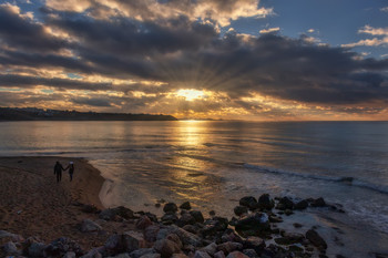 Abendstimmung am Meer / ***