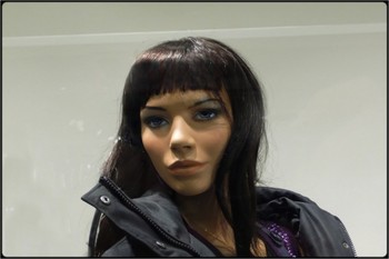 miss suzie / artificial light - mannequin in shop