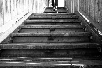 Up the stairs... / ***