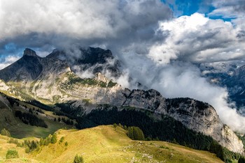 Bergwetter / Schynige Platte, Berner Oberland