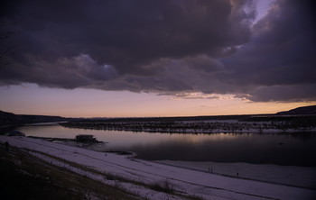 Stormy Sunset / _______