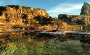 Auf diesem Felsen ... / ***