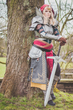 Cosplay / Paladin im Nordpark Düsseldorf