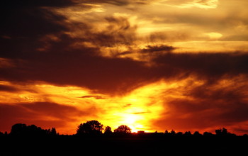 Ängstliche Sonnenuntergang / ***