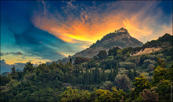  / Mountain sunset