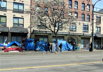 Bright Sided Darkness / the downtown east side (DTES) as it is know to the locals of Vancouver BC Canada was a hub of commerce during the 60s now... darkness has come to claim it back.