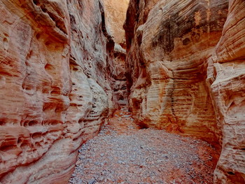 Schlucht / Valley of Fire State Park, Nevada, USA